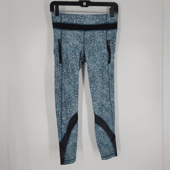 Lululemon Pebble Print Alberta Lake Full On Luxtreme Inspire Tight II 6 - Picture 3 of 11